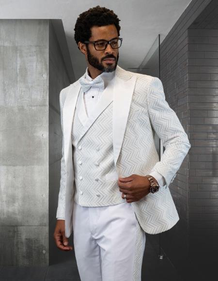 Statement Suits White
