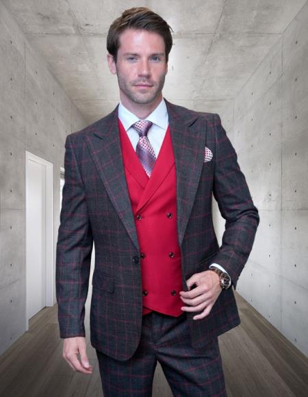Statement Suits Charcoal