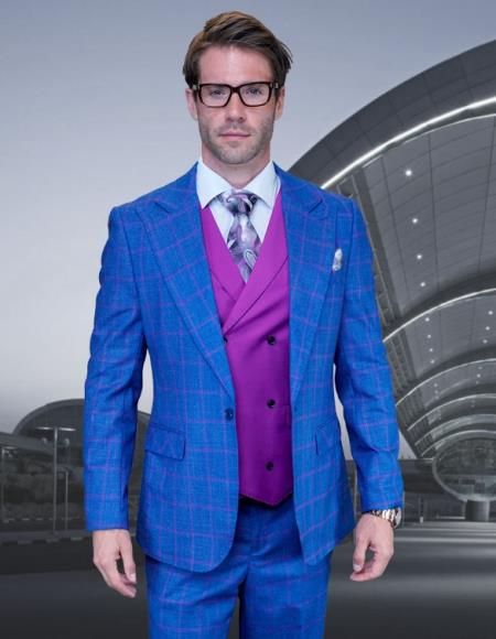 Statement Suits Sapphire