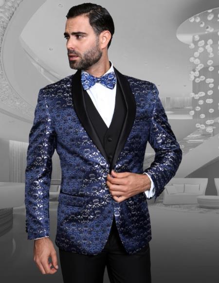 Statement Suits Navy