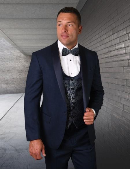 Statement Suits Indigo