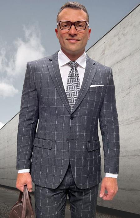 Statement Suits Charcoal