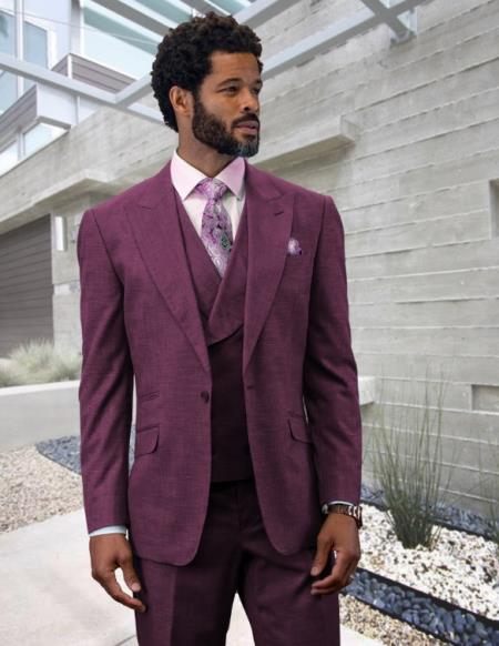 Statement Suits Mauve