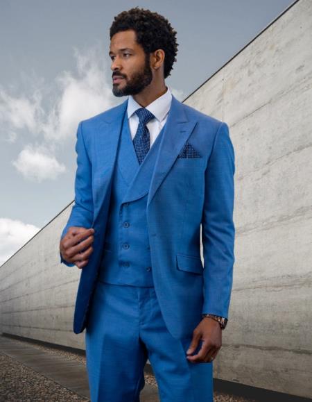 Statement Suits Sapphire