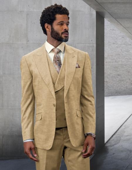 Statement Suits Tan