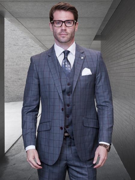 Statement Suits Charcoal