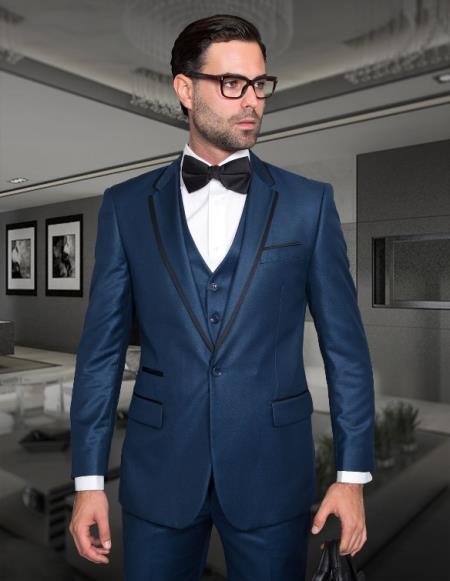 Statement Suits Indigo