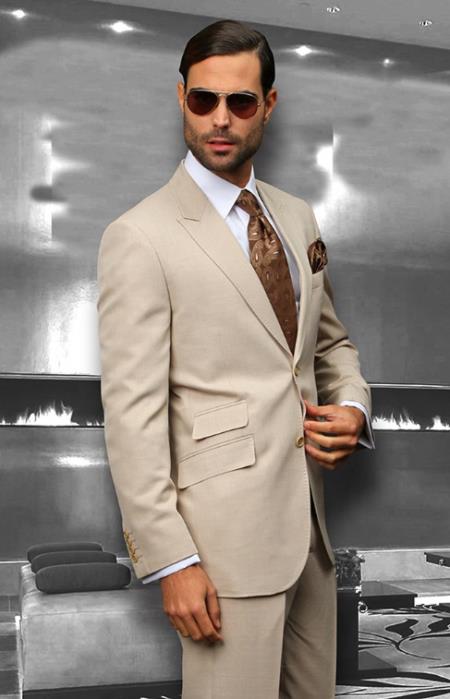 Statement Suits Tan
