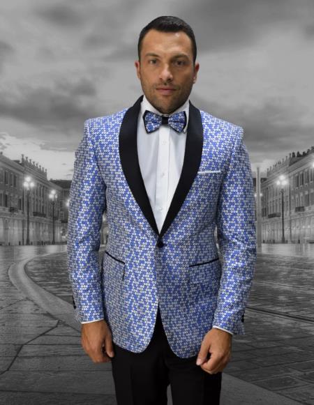 Statement Suits Blue