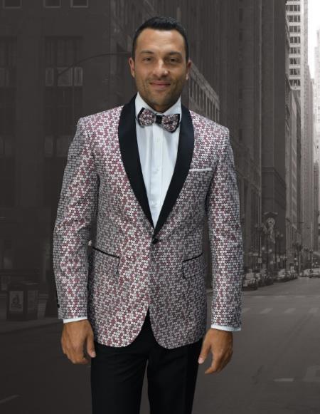 Statement Suits Burgundy