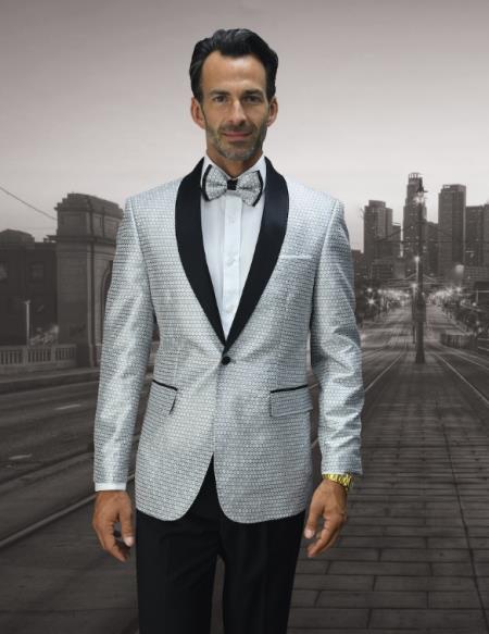 Statement Suits Silver