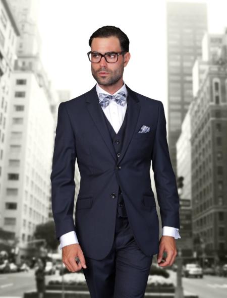 Statement Suits Navy