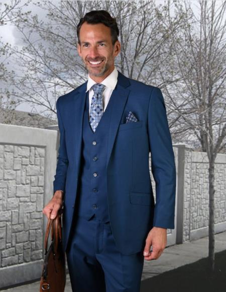 Statement Suits French Blue