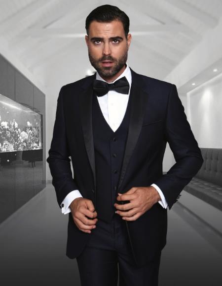 Statement Suits Navy