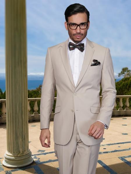 Statement Suits Tan