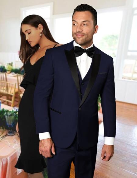 Statement Suits Navy
