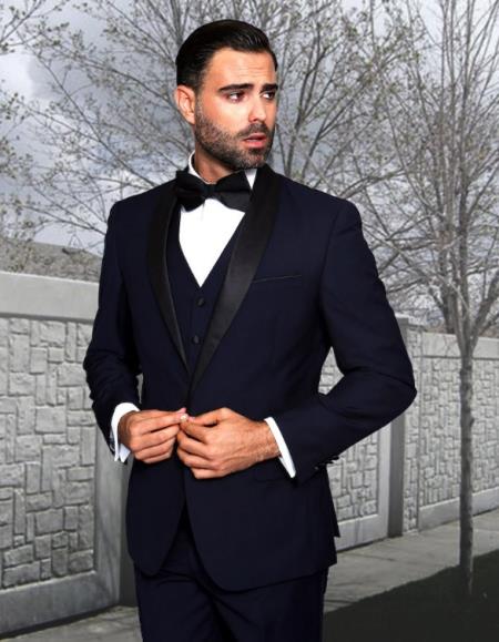Statement Suits Navy
