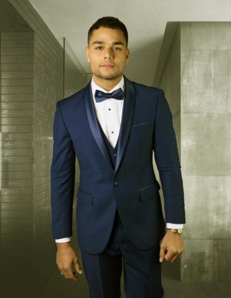 Statement Suits Navy