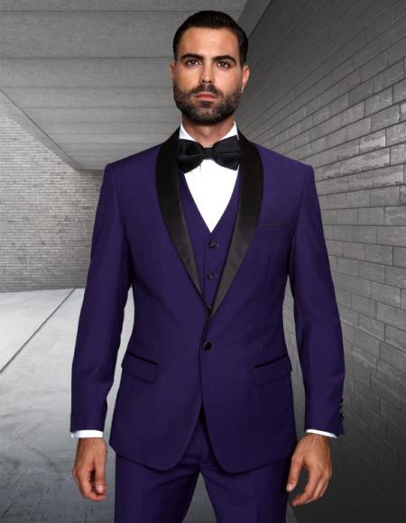 Statement Suits Purple