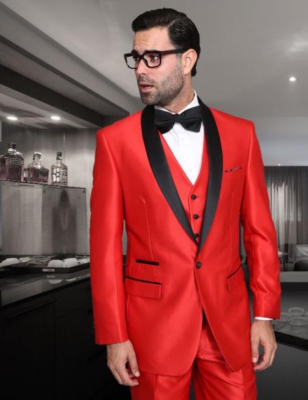 Statement Suits Red