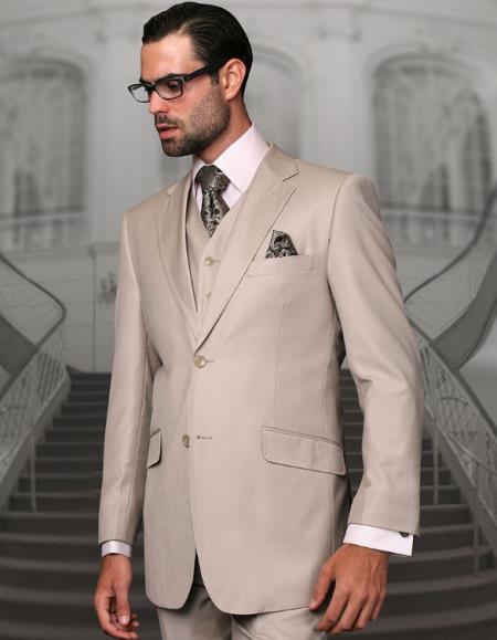 Statement Suits Tan