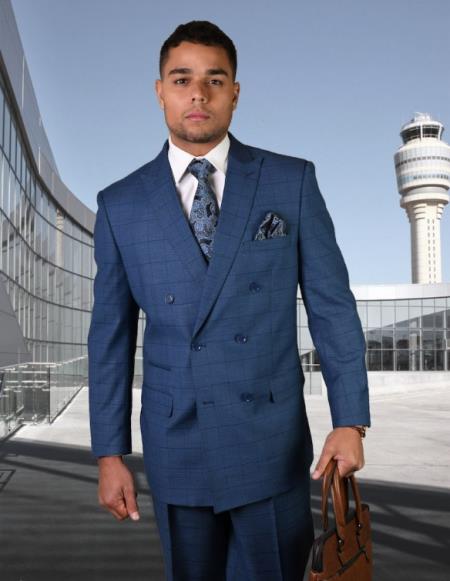 Statement Suits Indigo
