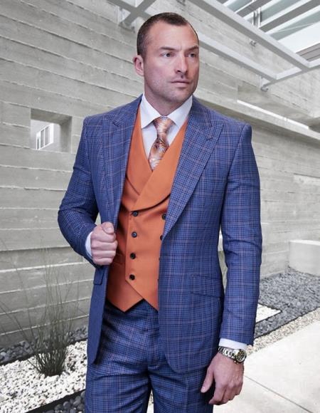 Statement Suits Indigo