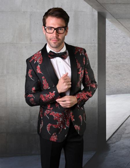 Statement Suits Burgundy