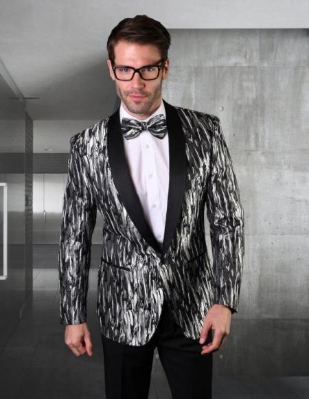 Statement Suits Silver