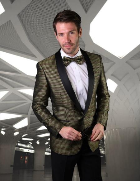 Statement Suits Gold