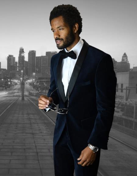 Statement Suits Navy
