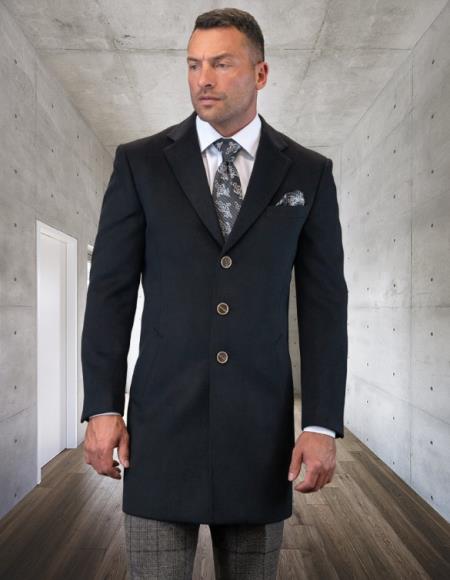 Statement Black Overcoat