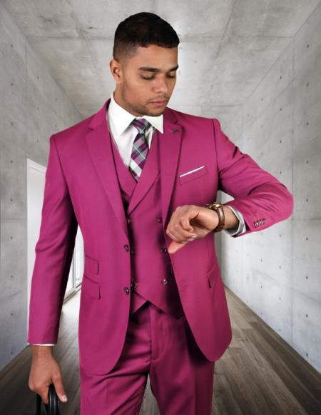 Statement Suits Fuchsia