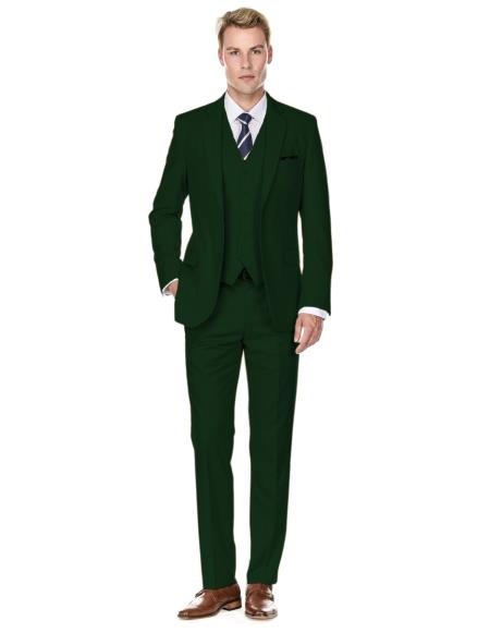 Retro Paris Suits Mens Suit White main image 0