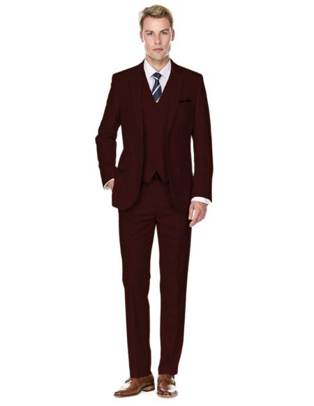 Retro Paris Suits - Retro Paris- Retro Mens Dark Brown Suits - Style "Same As Whats on the that Page"
