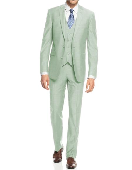 Retro Paris Suits Mens Suit Navy Blue main image 1