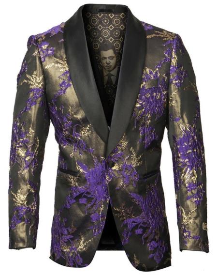 Purple Blazer