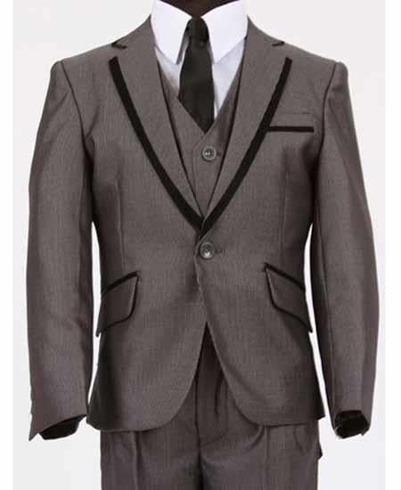 Tuxedo for Teenager Boy - Dark Grey Boys Tuxedo