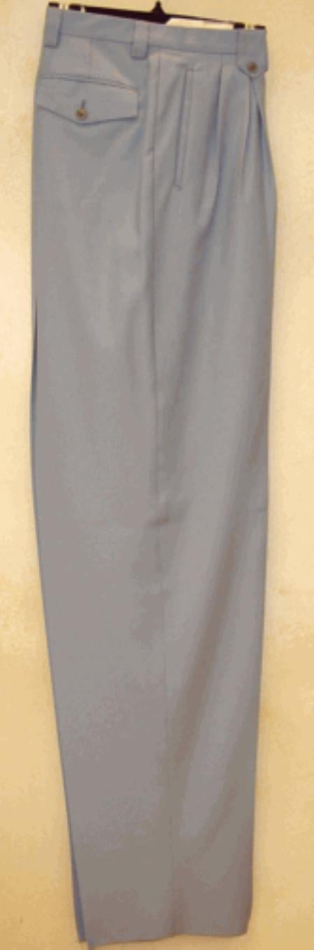 long rise big leg slacks  Men's Wide Leg Triple Pleat Pant Red Color 22- Inch\ around the bottom unhemmed unfinished bottom