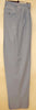 long rise big leg slacks Silver Gray wide leg dress pants Pleated baggy dress trousers unhemmed unfinished bottom mensusa